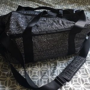 Gym duffel bag. It has it all!